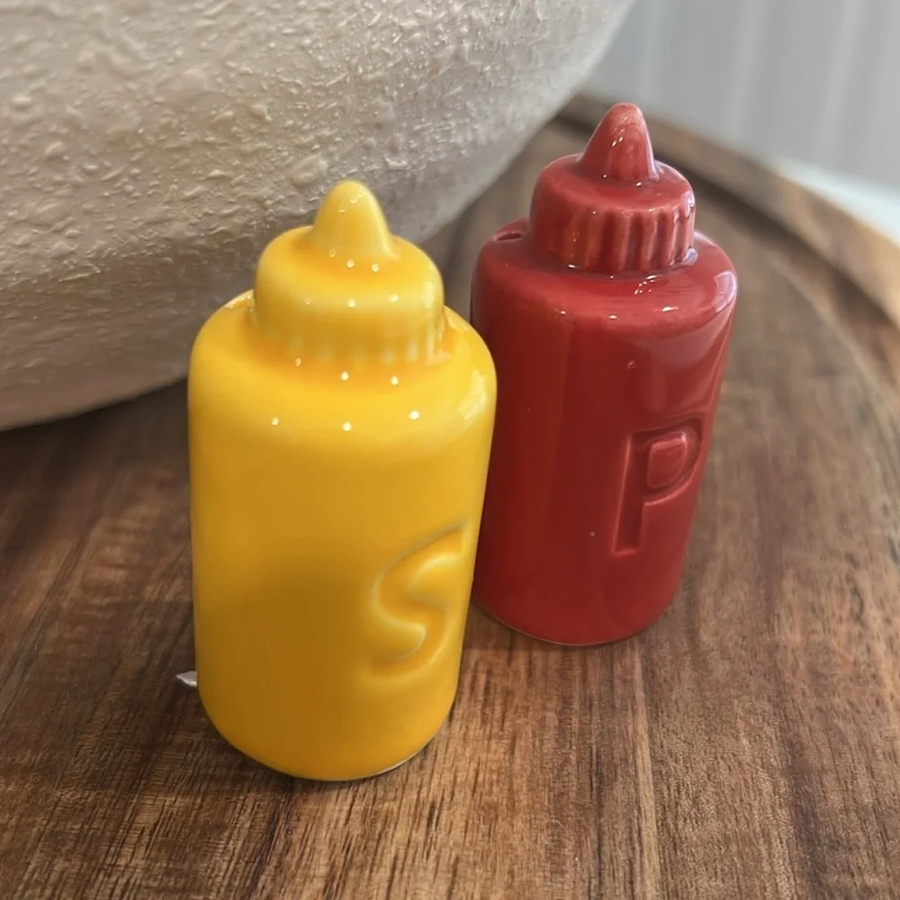 Cute Mini Salt and Pepper Shakers.
